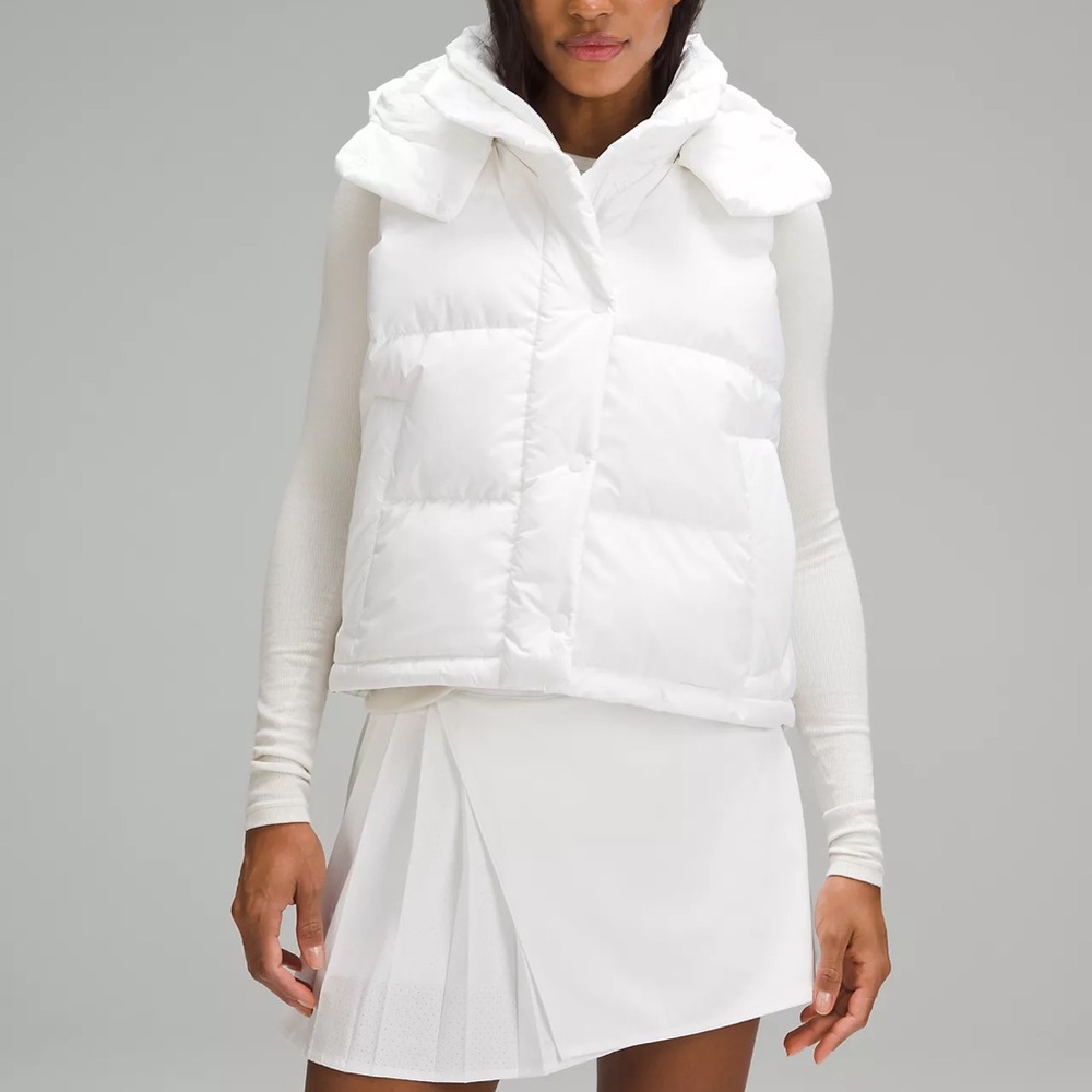 BRAND NEW Lululemon Wunder Puff 600-Down-Fill Cropped Vest